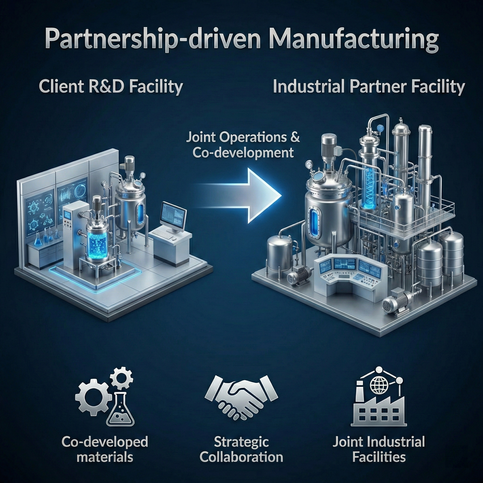 Partnership-driven manufacturing